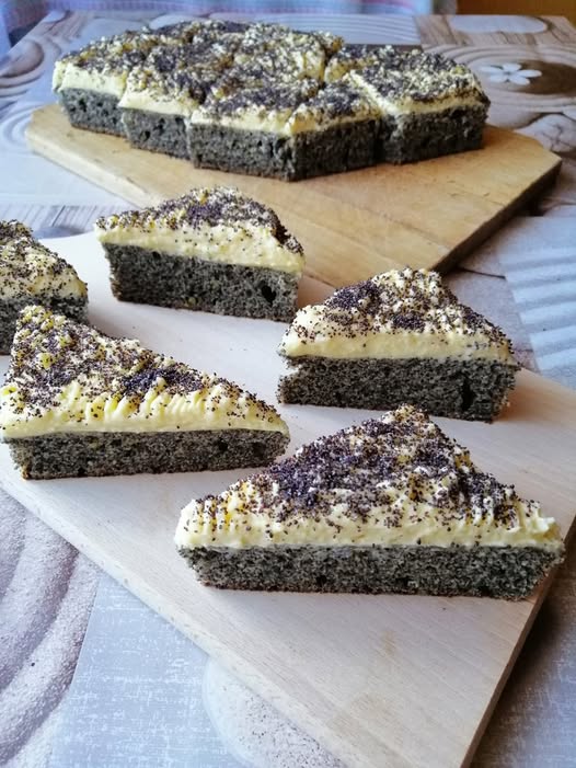 Mákos pudingos háromszög